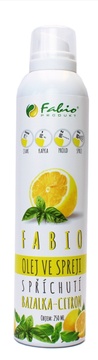 FABIO SPREJ ochucený CITRON - BAZALKA olej 250ml