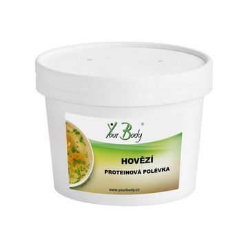 Proteinová polévka hovězí 30g kelímek